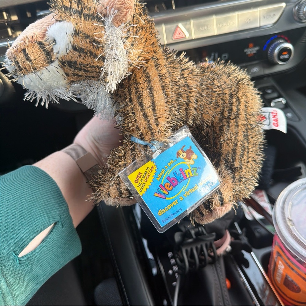 GANZ Webkinz Tag - Blue with Multicolor Logo